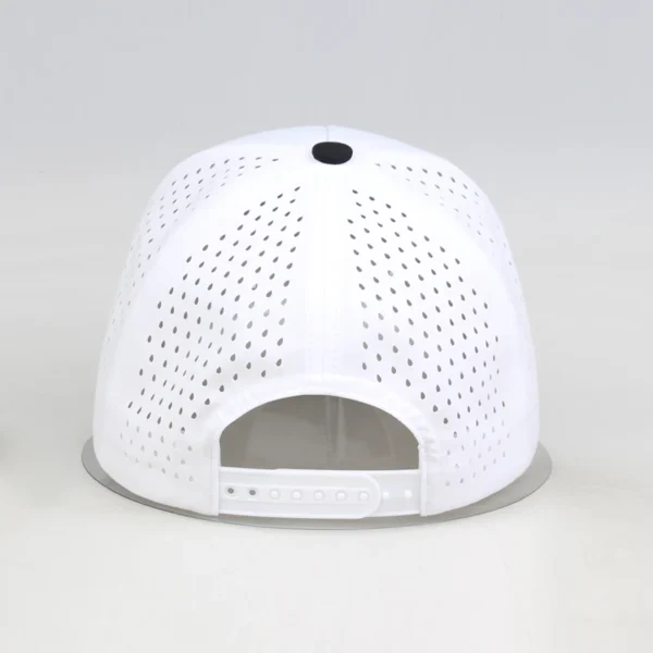 BSCI Wholesale Custom White Manufacturers  Womens Baseball Hats Cap With Rope - Image 3