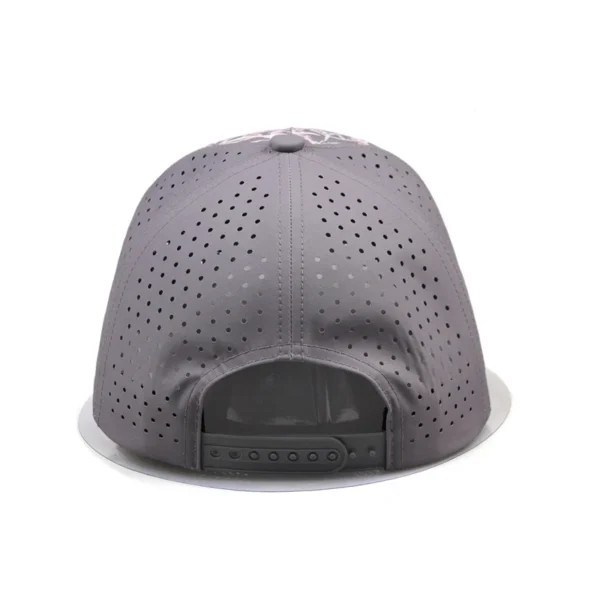 Custom Waterproof Golf Hat Waterproof Hat Underbrim Print Waterproof Laser Hole Hat - Image 3