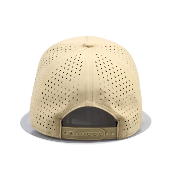 Custom Laser Cutting Holes  Waterproof Perforated-Cap Hats - Image 3