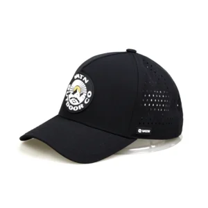 Golf Hat Laser Cut Waterproof Custom Waterproof Laser Cut Hat Custom Logo Five Panel Waterproof Hat