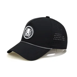 Hat Waterproof Structured Sports Waterproof 100% Nylon Hat Waterproof  Baseball Hat With Rope