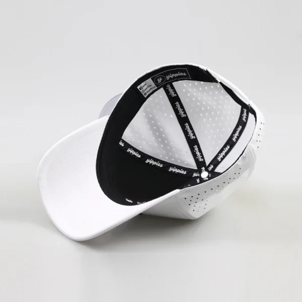 Laser Hole Hat Waterproof Hole Drilled Baseball Hat Waterproof Sport Cap HS15 Breathable Quick-Dry Baseball Cap - Image 2