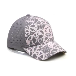 Custom Waterproof Golf Hat Waterproof Hat Underbrim Print Waterproof Laser Hole Hat
