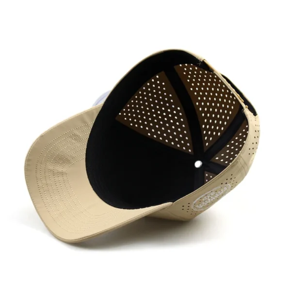 Custom Laser Cutting Holes  Waterproof Perforated-Cap Hats - Image 2