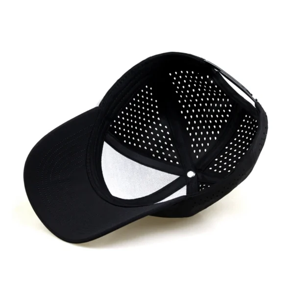 Curved Brim  6 Panel Cotton Emf Protection  Baseball Cap Hat for Men - Image 2