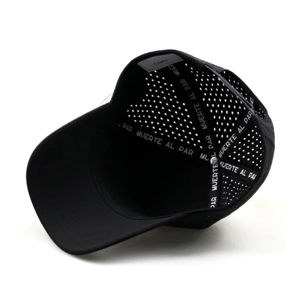 Baseball Caps Waterproof Hydro Hat Breathable Ball Waterproof Plain Cap - Image 2