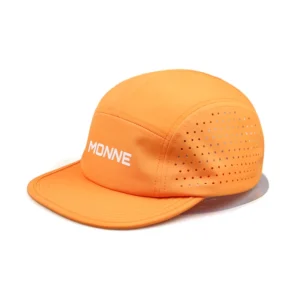 Flat Brim Snapback Custom Fitted 5 Panel Breathable Running Hat