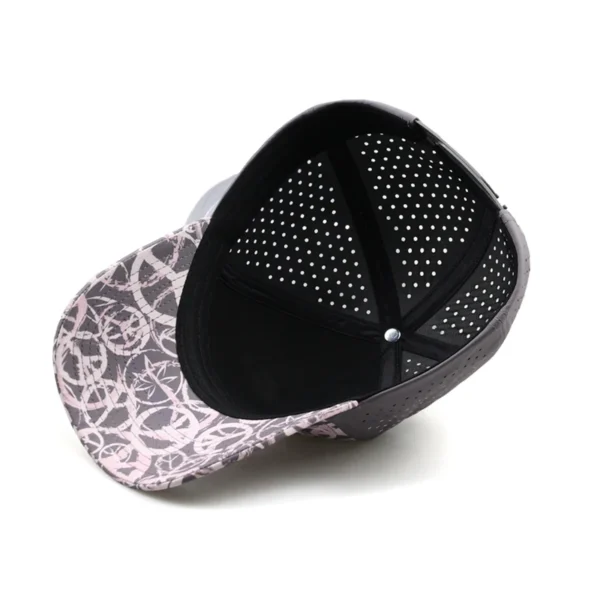 Gray Waterproof Hat  Structured Waterproof Hat Waterproof Sport Hat - Image 2