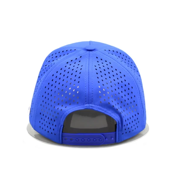 Laser Cut Hole High Quality Sport Dad Hat Golf Hat Waterproof Breathable Waterproof Hat - Image 3