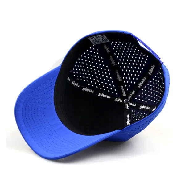 Laser Cut Hole High Quality Sport Dad Hat Golf Hat Waterproof Breathable Waterproof Hat - Image 2