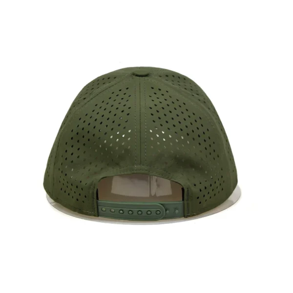 Waterproof Hat Laser Cut Holes Waterproof Laser Cut Drilled Hole Perforated Hat - Image 3