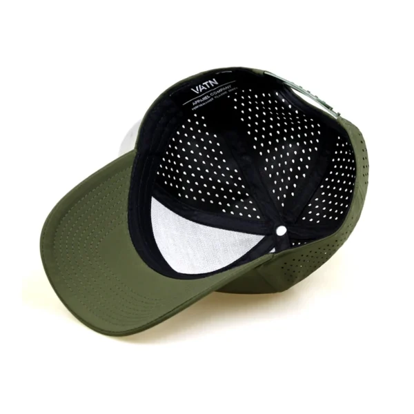 Waterproof Hat Laser Cut Holes Waterproof Laser Cut Drilled Hole Perforated Hat - Image 2