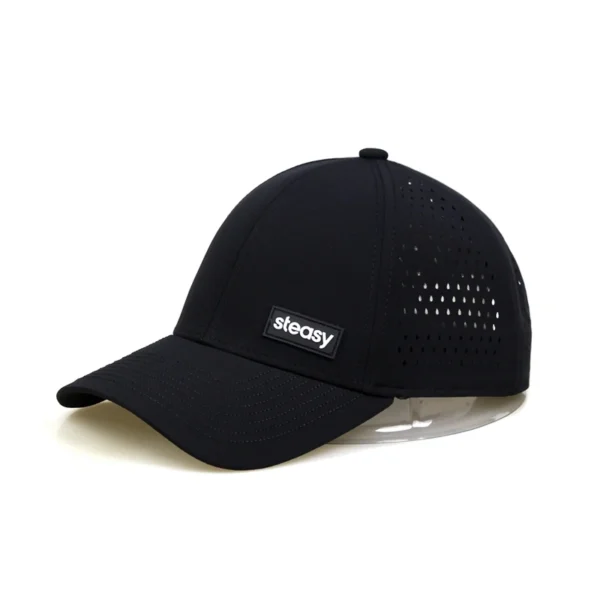 Curved Brim  6 Panel Cotton Emf Protection  Baseball Cap Hat for Men