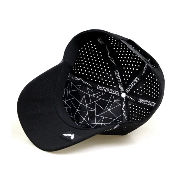 Hat Waterproof Structured Sports Waterproof 100% Nylon Hat Waterproof  Baseball Hat With Rope - Image 2